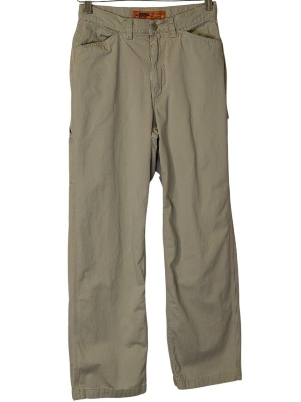 Vintage 90s Durable Goods Mid-Rise Khaki Cargo Pants -‎ Women's Size 6